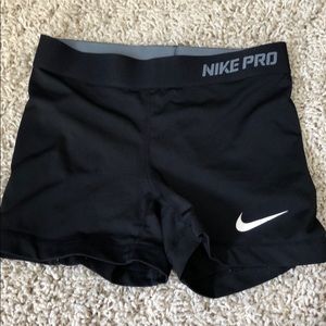 Black Nike Pro spandex